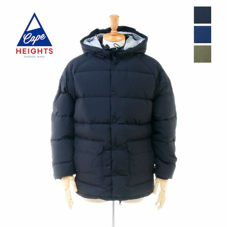 [WINTER SALE 50%OFF] Cape HEIGHTS（ケープハイツ）メンズ メンデス フーデッド ダウンジャケット MENDES JACKET　CHM111382218　日本正規代理店商品