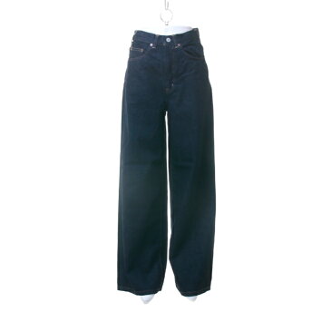 【ポイント10倍】 DMG（ドミンゴ) レディース HIGH - RISE WIDE - DENIM 12oz ブルーデニム ワイドパンツ　13-986C