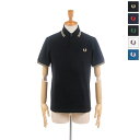 FRED PERRY フレッドペリー メンズ ティップライン 2本ライン ロゴ刺繍 半袖ポロシャツ TWIN TIPPED FRED PERRY SHIRT　M12　[ポイント10倍]