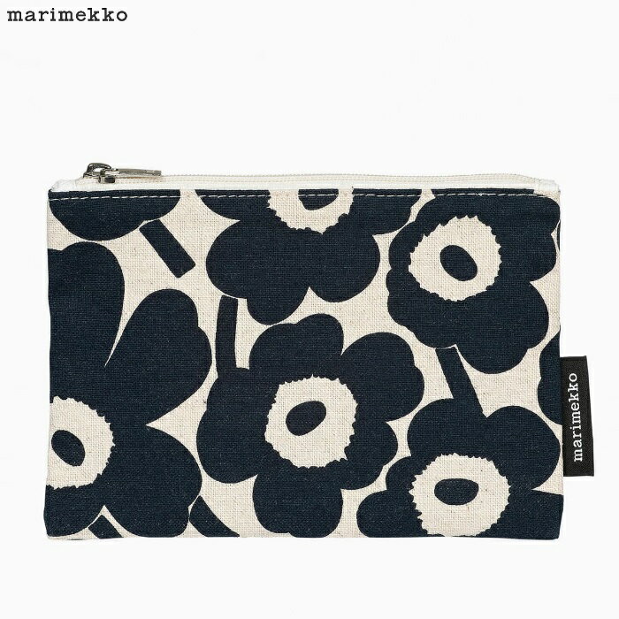 [2024ss再入荷] marimekko マリメッコ ファスナーポーチ ウニッコ 花柄 Mini Unikko Kaika Cosmetic Bag　52209470529