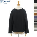 [WINTER SALE 20%OFF] ORCIVAL オーチバル オーシバル レディース 無地 ソリッド ボーダー コットンロード モックネックTシャツ 長袖Tシャツ ロンT　B631