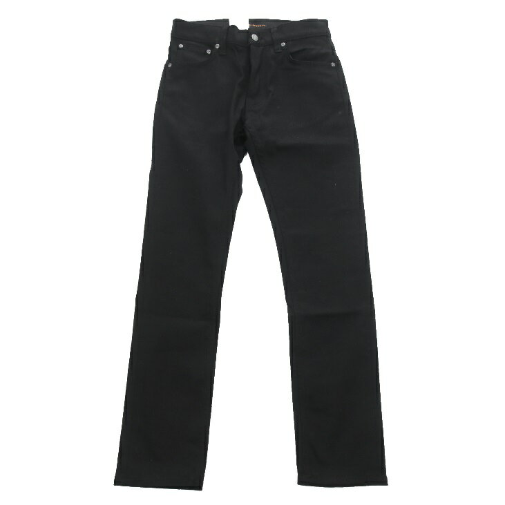 Nudie Jeans co ヌーディージーンズ メンズ グリムティム ストレートスリムフィットジーンズ デニムパンツ Grim Tim Dry Everblack 113033 ポイント10倍