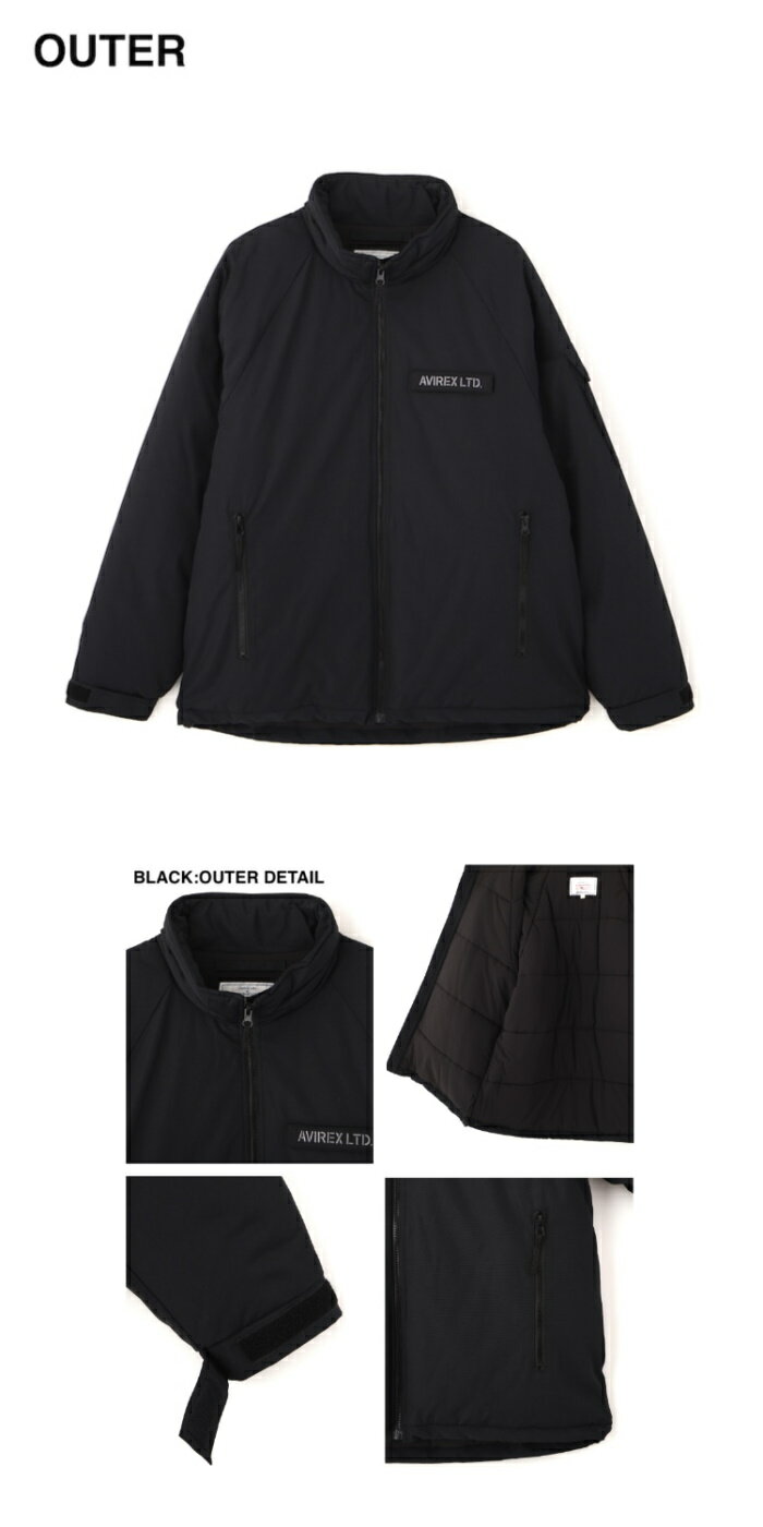 【2026年福袋】AVIREX アビレックス アヴィレックス メンズ ハッピーバッグ ブラック アウター スウェット Tシャツ 4点セット【12月下旬頃入荷予定】【入荷次第発送予定】【日時指定不可】【送料無料】【当店発行クーポン使用不可】【通常品と同時購入不可】