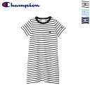 [SUMMER SALE 50%OFF] Champion チャンピオン キッズ ショートスリーブTワンピース 23SS ベーシック チャンピオン　CK-X306