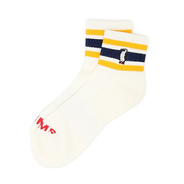 【2026SS再入荷】CHUMS チャムス ユニセックス 3Pボーダークルーソックス ラインソ...