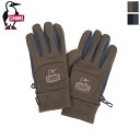 チャムス 手袋 メンズ [WINTER SALE 30%OFF] CHUMS チャムス ポーラテックパワーストレッチグローブ ウォーマー 手袋 Polartec Power Stretch Glove　CH09-1310