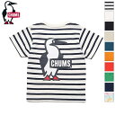  CHUMS チャムス キッズ ブービーロゴTシャツ バックプリント 半袖 トップス Kid's Booby Logo T-Shirt　CH21-1282　