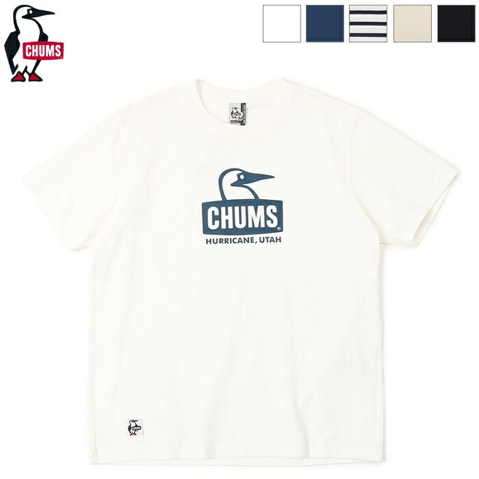 チャムス Tシャツ レディース [2024ss新色/再入荷] CHUMS チャムス レディース ブービーフェイスTシャツ クルーネック 半袖 Booby Face T-Shirt　CH11-2278　[ポイント10倍]