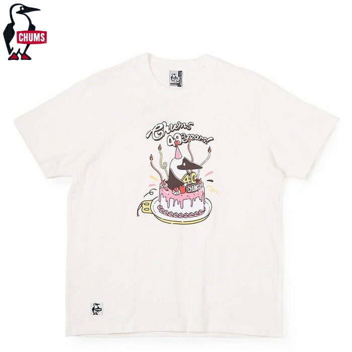 CHUMS ॹ  ॹ40䡼T Ⱦµ ȥåץ CHUMS 40 Years Cake T-ShirtC...