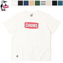 [2024ssVF/ē] CHUMS `X Y `XSTVc N[lbN  CHUMS Logo T-Shirt@CH01-2277@[|Cg10{]