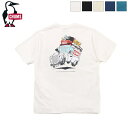 [2024ssV] CHUMS `X Y S[AEghA|PbgTVc gbvX  Go Outdoor Pocket T-Shirt@CH01-2348@[|Cg10{]