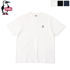 [SUMMER SALE 20%OFF] CHUMS チャムス メンズ オーバーサイズドブービーピケTシャツ クルーネック 半袖 鹿の子 Oversized Booby Pique T-Shirt　CH02-1186