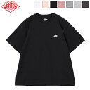 ダントン Tシャツ レディース [2024ss新色/再入荷] DANTON ダントン レディース コットンポリエステル クルーネックTシャツ 半袖 無地 ボーダー T/C INNER T-SHIRT　DT-C0195 CVT　日本正規代理店商品