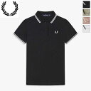 [2024ssV] FRED PERRY tbhy[ fB[X |Vc ̎q  gbvX TWIN TIPPED FRED PERRY SHIRT@G3600@[|Cg10{]