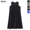  Gymphlex ジムフレックス レディース コットン スリーブレスティアードワンピース ノースリーブワンピース SLEEVELESS TIERED DRESS　GY-G0076 VTY　