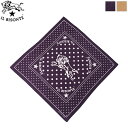 IL BISONTE イルビゾンテ バンダナ ハンカチ スカーフ BANDANA 5 5442409298 日本正規代理店商品