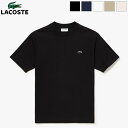 ラコステ 服 メンズ [2024ss新色/再入荷] LACOSTE ラコステ メンズ アウトラインクロッククルーネックTシャツ 半袖　TH5830-99　TH5582-99　[ポイント10倍]