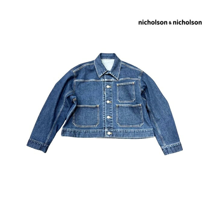 【SALE 20%OFF】nicholson&nicholson ニコルソンアンドニコルソン HOPE レディース デニムジャケット アウター