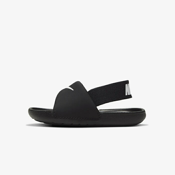 [SUMMER SALE 20%OFF] NIKE ナイキ キッズ ベビー カワ キッズスライド TD 子供用サンダル ブラック　BV1094-001のサムネイル