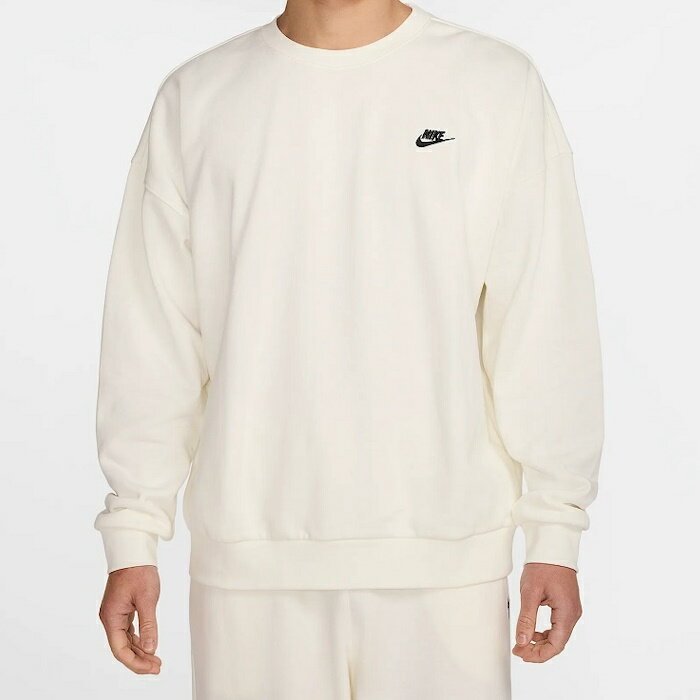 NIKE トレーナー XXL ホワイト 超美品 激レア 90s リブライン NIKE 90s スウェット トレーナー 刺繍ロゴ town ホワイト XL