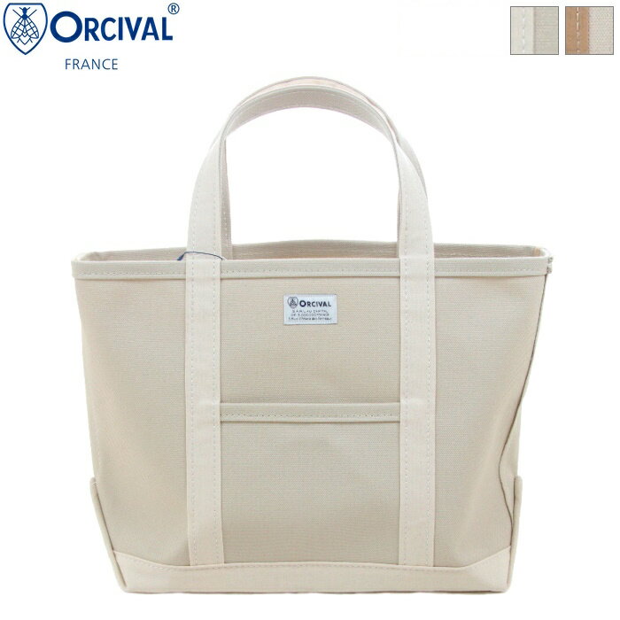 [2024ss再入荷] ORCIVAL オーチバル オーシバル ユニセックス コットンキャンバストートバッグ M 中サイズ ツートーン HANPU TOTE BAG MEDIUM　RC-7042 HVC　[ポイント20倍]