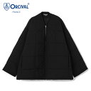 オーシバル コート メンズ [WINTER SALE 40%OFF] ORCIVAL オーチバル オーシバル メンズ ナイロン インサレーション Vネックブルゾン INSULATION V NECK BLOUSON　OR-A0403 REN