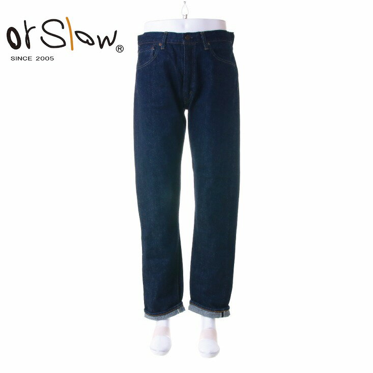 Orslow オアスロウ メンズ IVY FIT JEANS スリムフィット セルビッジ デニム 「107」 01-0107 ポイント10倍