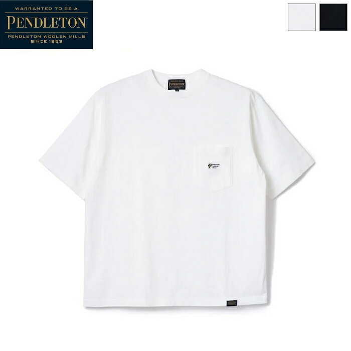 PENDLETON ペンドルトン ユニセックス ポケットティ 半袖Tシャツ トップス 吸汗性 速乾性 シンプル カジュアル Pocket Tee　5275-0009