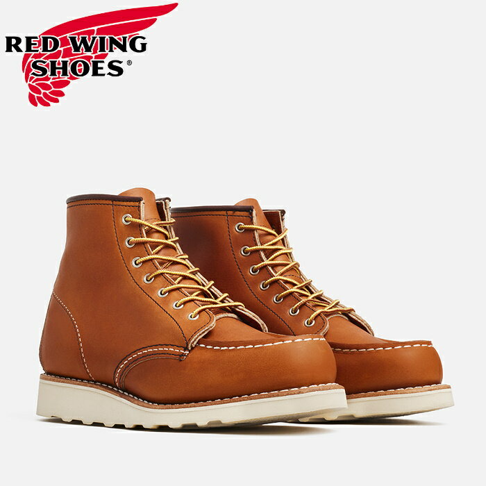 レッドウイング RED WING レッドウィング レディース 6インチ クラシックモック ワークブーツ レースアップ ショート丈 オロ「レガシー」 6" CLASSIC MOC　STYLE NO.3375　[ポイント10倍]