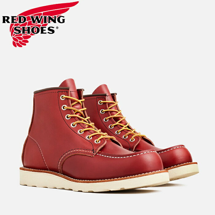 RED WING レッドウィング メンズ 6インチ クラシックモック ワークブーツ レースアップ ショート丈 オロラセット「ポーテージ」 6" CLASSIC MOC　STYLE NO.8875　