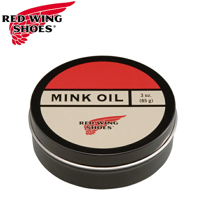  RED WING レッドウィング ミンクオイル 保革オイル クリーム ケア用品 メンテナンス用品 MINK OIL 85g　STYLE NO.97105　