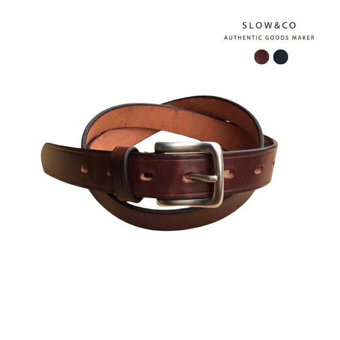 SLOW スロウ herbie 27mm plain belt レザー ベルト 本革 HS68J　[ポイント10倍]