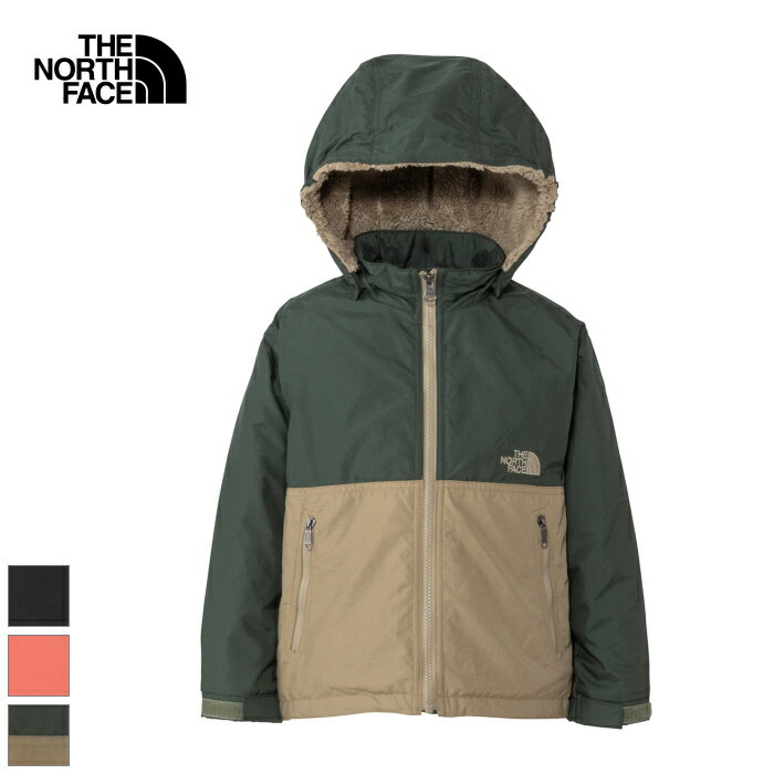 楽天BAS CLOTHING【楽天スーパーSALE期間限定：ポイント20倍】THE NORTH FACE ザ・ノース・フェイス キッズ トドラーコンパクトノマドジャケット 裏地フリースジャケット アウター アウトドア ギフト プレゼント T Compact Nomad Jacket　NPT72551　日本正規代理店商品　[2025FW新作]