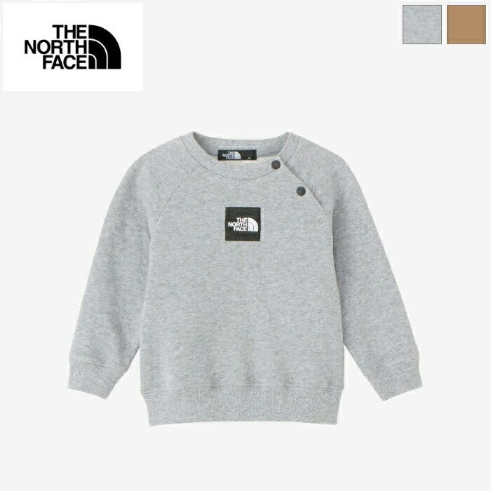 [2024ss新作] THE NORTH FACE ザ・ノースフェイス ベビー スウェットロゴクルー プルオーバー トレーナー トップス B Sweat Logo Crew　NTB12402　日本正規代理店商品　[ポイント10倍] 1