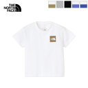 [SUMMER SALE 20%OFF] THE NORTH FACE ザ・ノースフェイス ベビー ショートスリーブスモールスクエアロゴティー 半袖Tシャツ B S/S Small Square Logo Tee　NTB32358　日本正規代理店商品