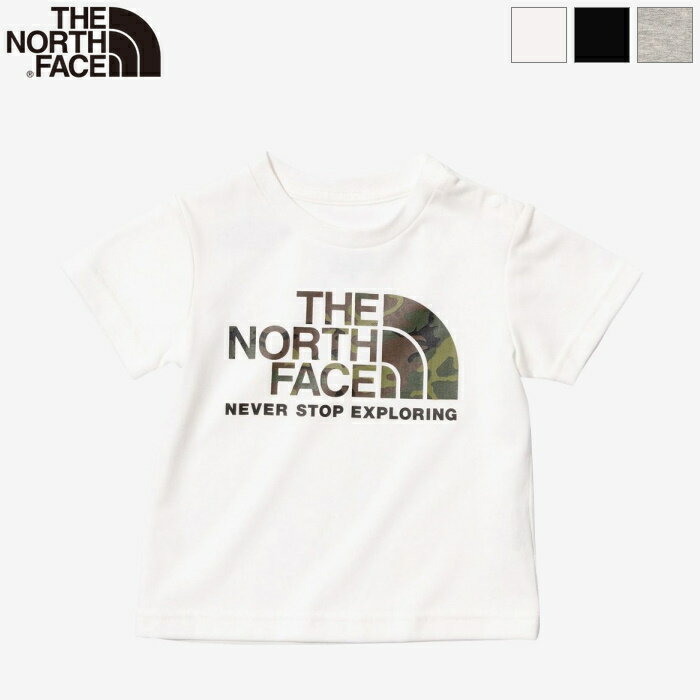 [2024ssē] THE NORTH FACE UEm[XtFCX xr[ V[gX[uJSeB[ TVc B S S Camo Logo Tee@NTB32359@{K㗝Xi@[ ]