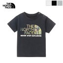 [2024ss再入荷] THE NORTH FACE ザ・ノースフェイス ベビー ショートスリーブカモロゴティー 半袖Tシャツ B S/S Camo Logo Tee　NTB32359　日本正規代理店商品　[ポイント10倍]