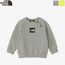 [WINTER SALE 20%OFF] THE NORTH FACE UEm[XtFCX xr[ XEFbgSN[ vI[o[ g[i[ gbvX B Sweat Logo Crew@NTB62361@{K㗝Xi