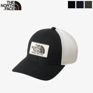 [2023ss新作] THE NORTH FACE（ザ・ノースフェイス）キッズ トラッカーメッシュキャップ 帽子 Kids' Trucker Mesh Cap　NNJ02311　日本正規代理店商品　[ポイント10倍]