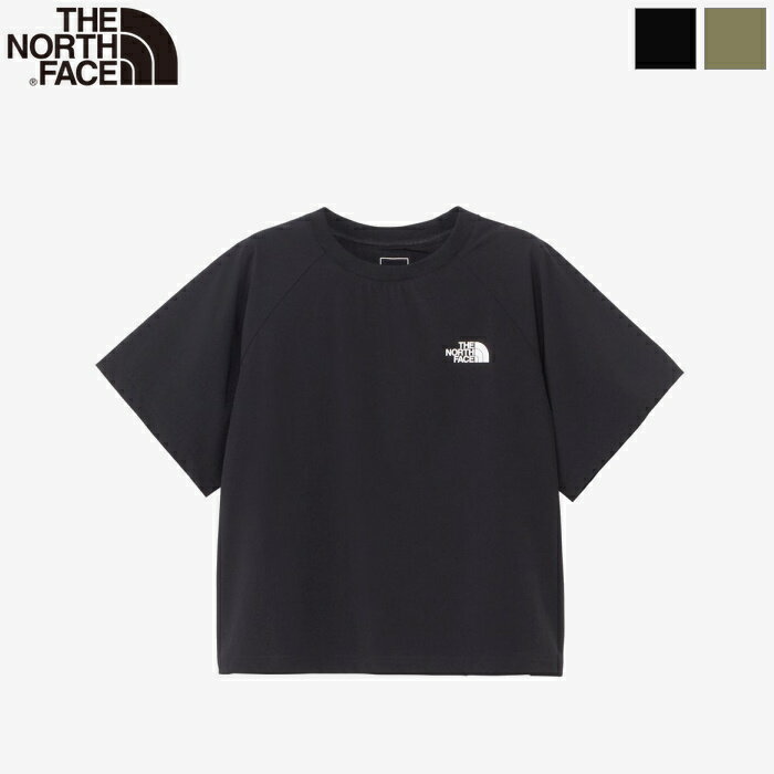  THE NORTH FACE ザ・ノースフェイス キッズ モビリティークルー ハーフスリーブTシャツ 五分袖 5分袖 トップス Mobility Crew　NPJ22472　日本正規代理店商品　