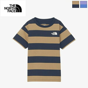 [SUMMER SALE 20%OFF] THE NORTH FACE ザ・ノースフェイス キッズ ショートスリーブフィールドボーダーティー 半袖Tシャツ S/S Field Border Tee　NTJ32321　日本正規代理店商品