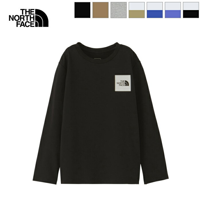 楽天BAS CLOTHING[2024ss新色/再入荷] THE NORTH FACE ザ・ノースフェイス キッズ ロングスリーブスモールスクエアロゴティー 長袖Tシャツ ロンT L/S Small Square Logo Tee　NTJ32357　日本正規代理店商品　[ポイント10倍]