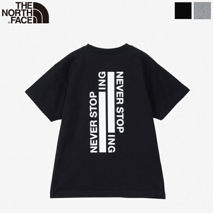 2024ss新作 THE NORTH FACE ザ ノースフェイス キッズ ショートスリーブネバーストップ アイエヌジー ティー 半袖Tシャツ トップス S/S NEVER STOP ING Tee NTJ32435 日本正規代理店商品 ポイント10倍