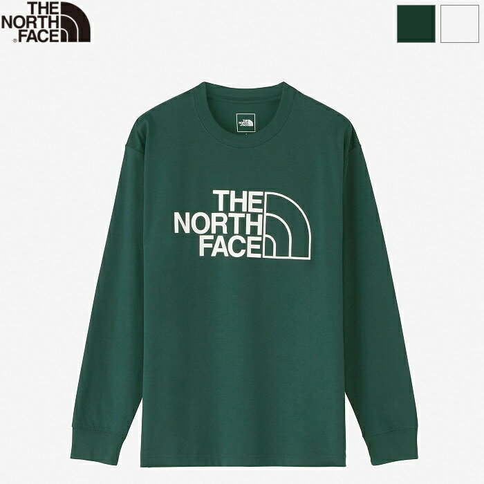 [2023fw新作] THE NORTH FACE ザ・ノースフェイス ユニセックス ロングスリーブハーフドームロゴティー 長袖Tシャツ ロンT L/S Half Dome Logo Tee　NT82336　日本正規代理店商品　[ポイント10倍]