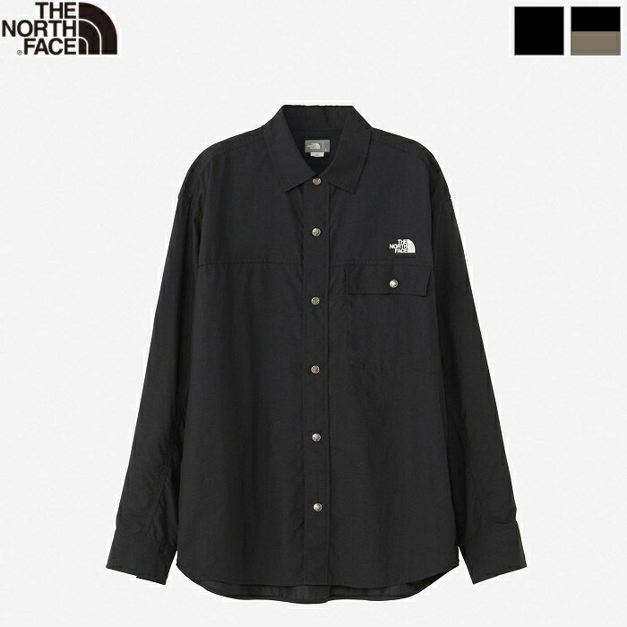 THE NORTH FACE（ザ・ノースフェイス）ユニセックス ロングスリーブヌプシシャツ 長袖シャツ L/S Nuptse Shirt　NR11961　日本正規代理店商品　[ポイント10倍]