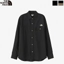 2024ss再入荷 THE NORTH FACE ザ ノースフェイス ユニセックス ロングスリーブヌプシシャツ 長袖 トップス L/S Nuptse Shirt NR11961 日本正規代理店商品 ポイント10倍