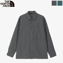 [2024ss新作] THE NORTH FACE ザ・ノースフェイス メンズ ハイカーズシャツ ジッパーポケット付き 長袖 トップス Hiker's Shirt　NR12401　日本正規代理店商品　[ポイント10倍]