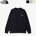 [2024ssVF/ē] THE NORTH FACE UEm[XtFCX jZbNX wU[SN[ XEFbggbvX g[i[ Heather Logo Crew@NT12334@{K㗝Xi@[|Cg10{]