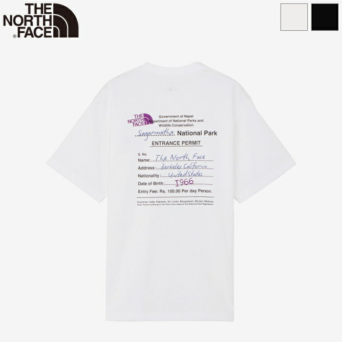  THE NORTH FACE ザ・ノースフェイス ユニセックス ショートスリーブエントランスパーミッションティー 半袖Tシャツ トップス S/S Entrance Permission Tee　NT32439　日本正規代理店商品　