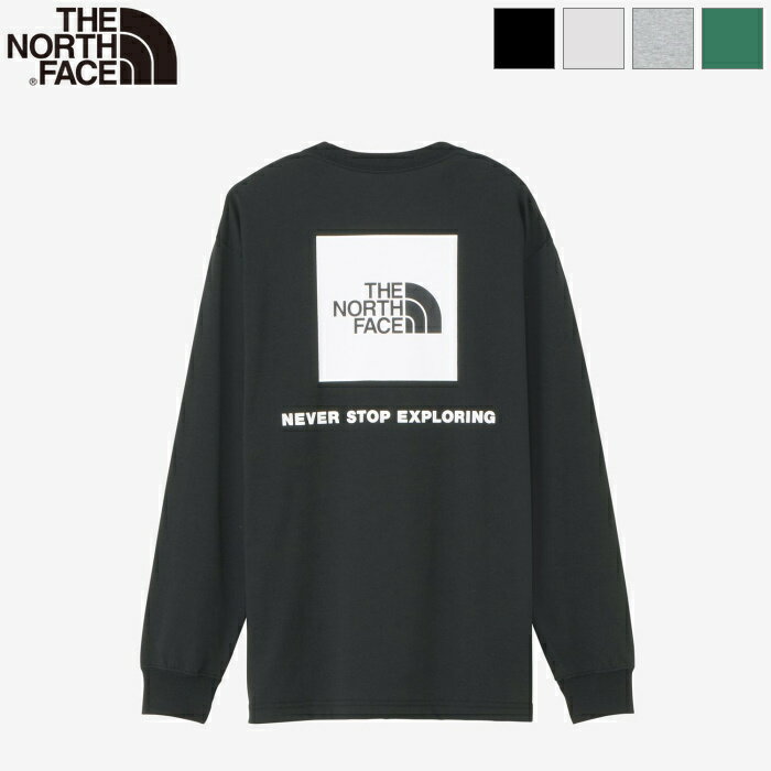  THE NORTH FACE ザ・ノースフェイス メンズ ロングスリーブバックスクエアロゴティー 長袖Tシャツ ロンT トップス L/S Back Square Logo Tee　NT32442　日本正規代理店商品　